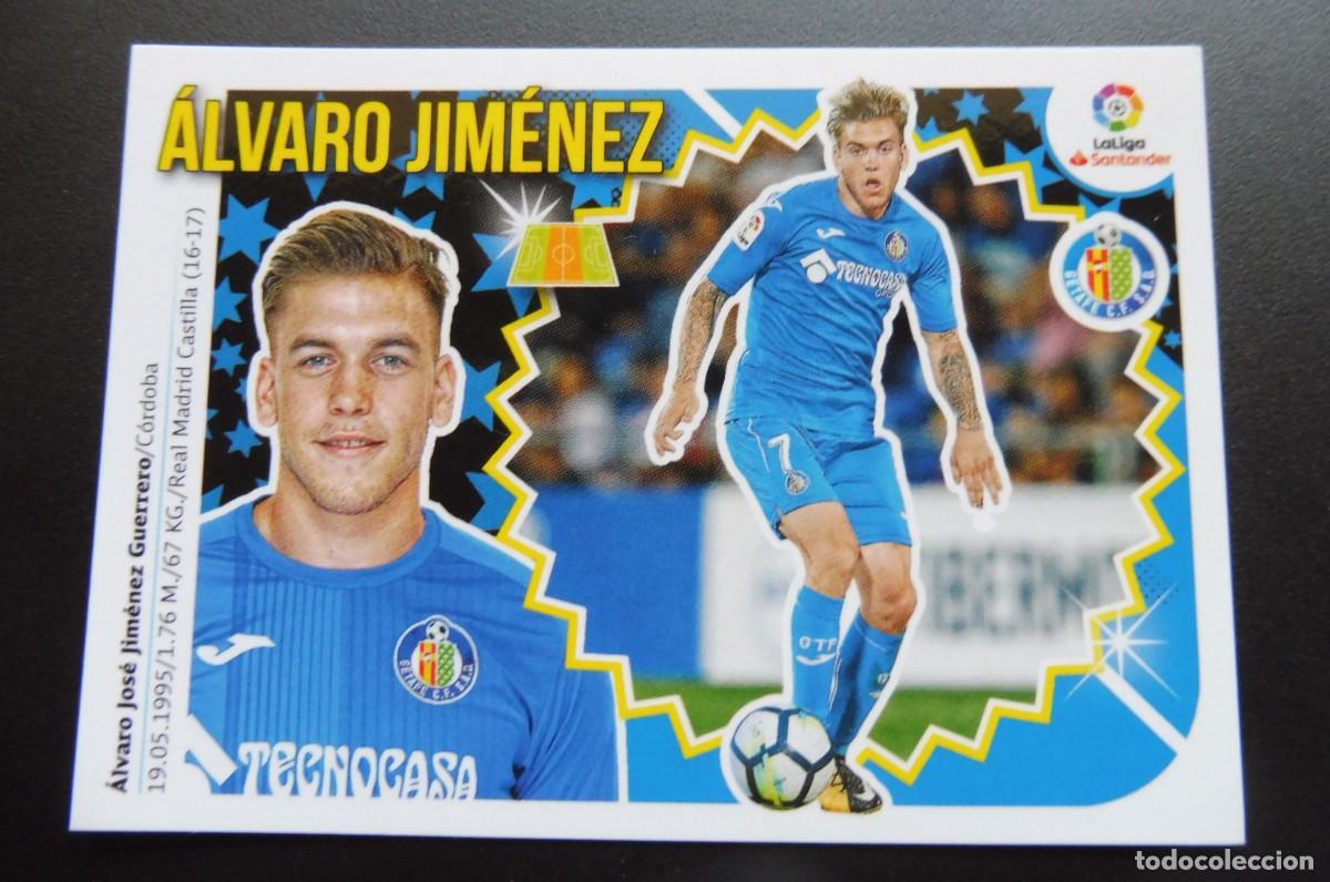 Cartes &agrave; collectionner de Football: CROMOS PANINI - LIGA SANTANDER 2018/19 ESTE - GETAFE CF. - N&Uacute;M 11 B - &Aacute;LVARO JIM&Eacute;NEZ