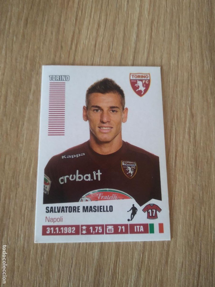 Fu&szlig;ball-Sticker: 451 SALVATORE MASIELLO TORINO CROMO FUTBOL PANINI LIGA ITALIA 12-13 CALCIATORI 2012-2013