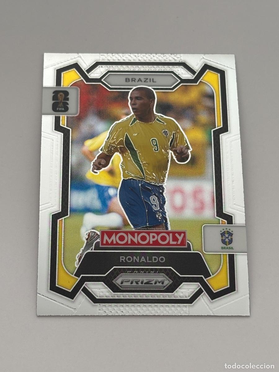 Cromos de f&uacute;tbol: 21. CROMO RONALDO N 18 PRIZM MONOPOLY WORLD CUP 2026