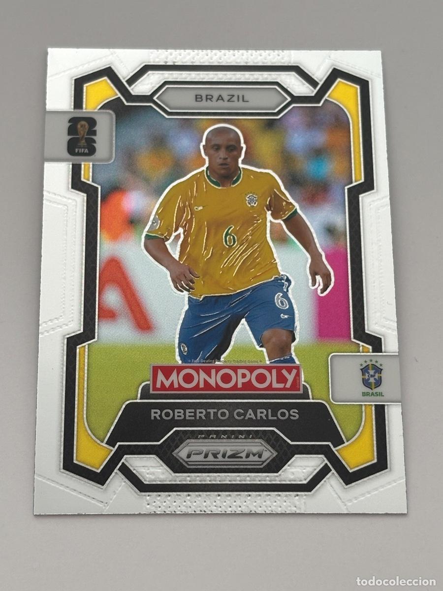 Figurine di Calcio: 21. CROMO ROBERTO CARLOS N 17 PRIZM MONOPOLY WORLD CUP 2026