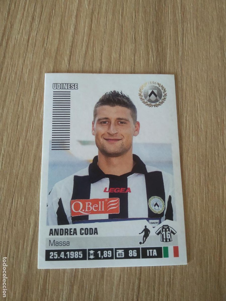Football Stickers: 473 ANDREA CODA UDINESE CROMO FUTBOL PANINI LIGA ITALIA 12-13 CALCIATORI 2012-2013