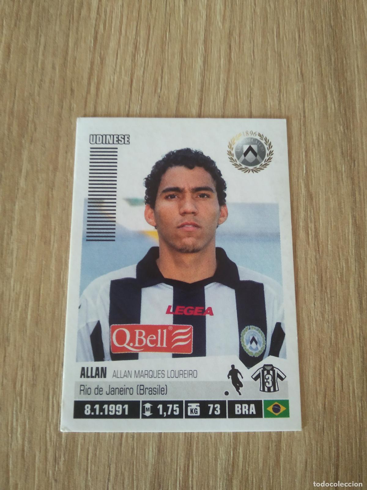 Cromos de F&uacute;tbol: 481 ALLAN UDINESE CROMO FUTBOL PANINI LIGA ITALIA 12-13 CALCIATORI 2012-2013