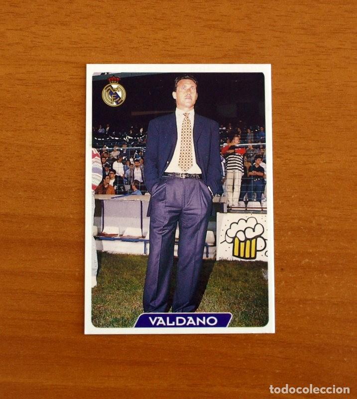 Cromos de F&uacute;tbol: Real Madrid -N&ordm; 2 Jorge Valdano Entrenador - Las Fichas de la Liga 95-96-1995-1996 -Mundicromo Sport