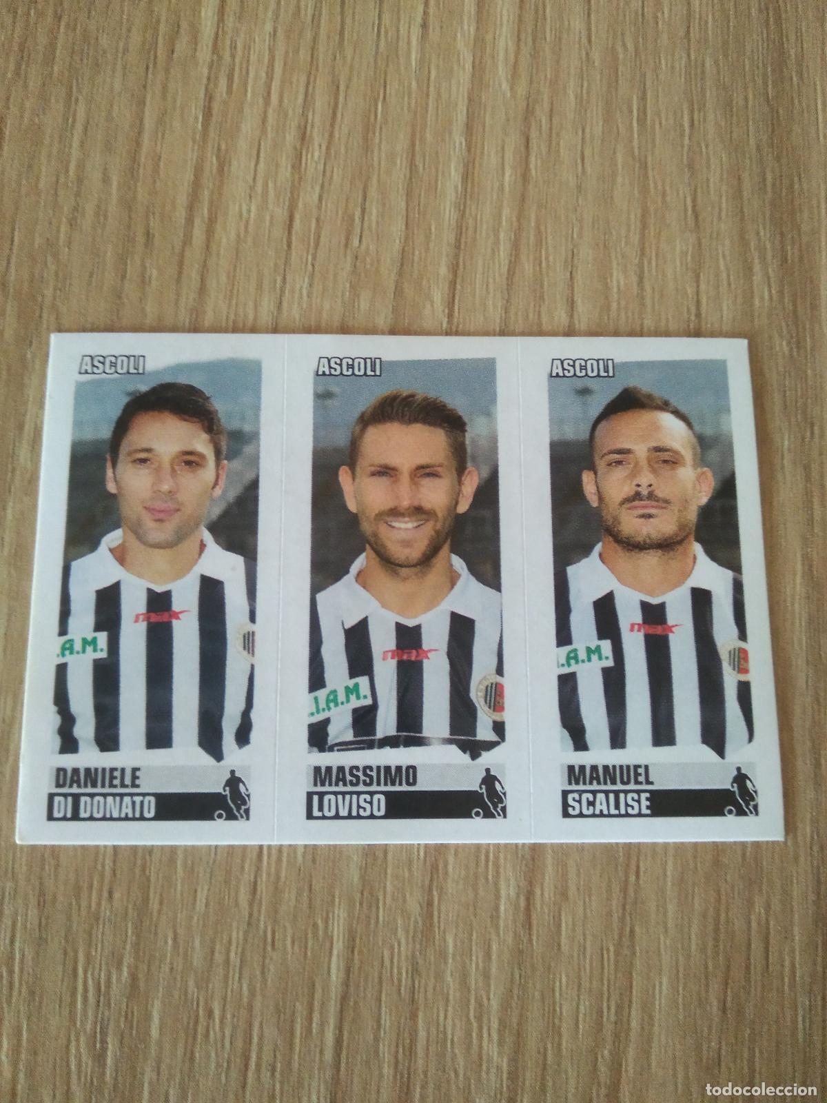 Cromos de F&uacute;tbol: 514 DI DONATO LOVISO SCALISE ASCOLI CROMO FUTBOL PANINI LIGA ITALIA 12-13 CALCIATORI 2012-2013