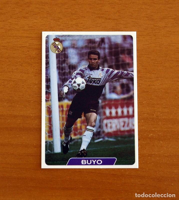 Cromos de F&uacute;tbol: Real Madrid - N&ordm; 3 Paco Buyo - Las Fichas de la Liga 95-96-1995-1996 -Mundicromo Sport