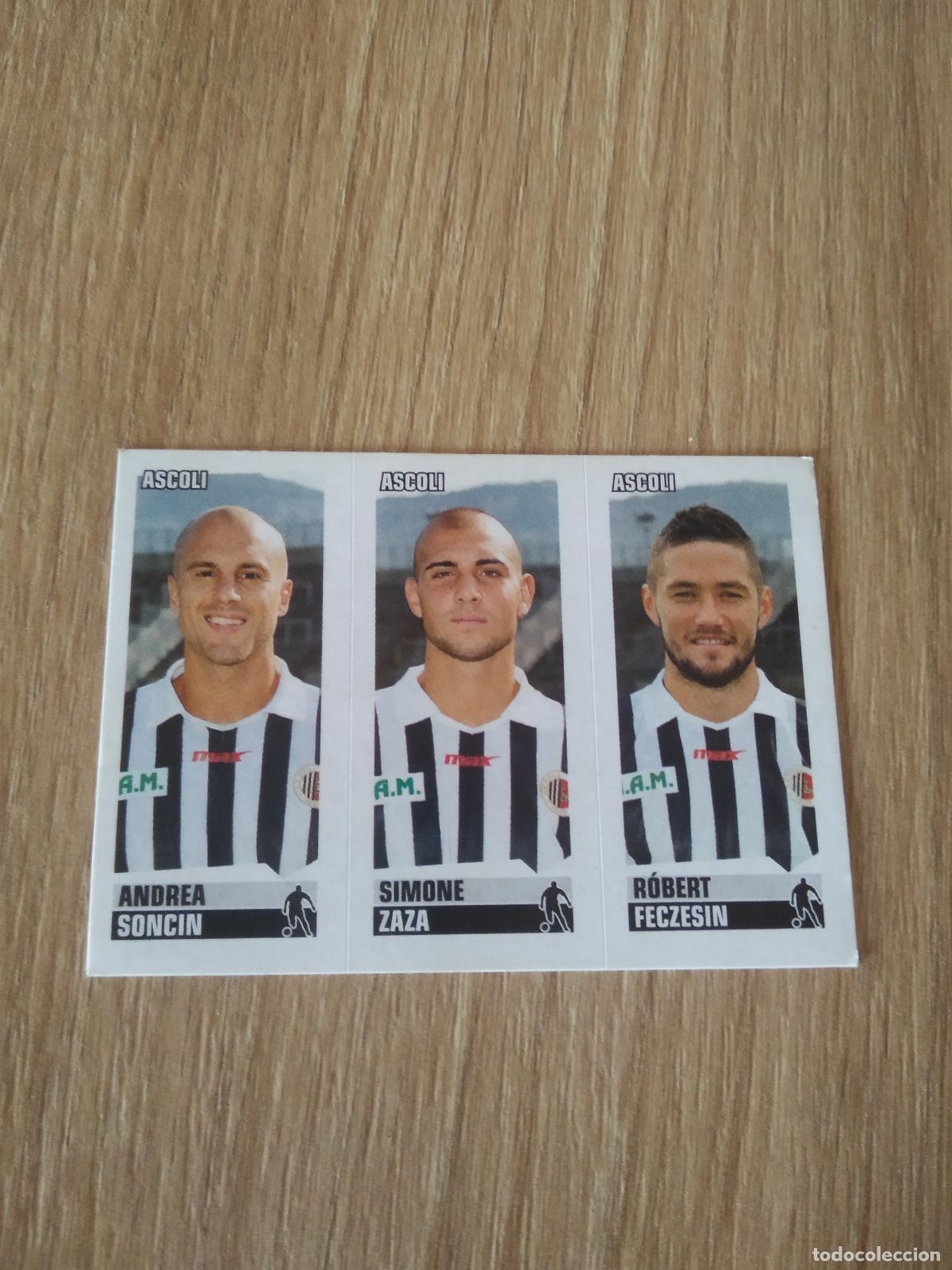 Cromos de F&uacute;tbol: 516 SONCIN ZAZA FECZESIN ASCOLI CROMO FUTBOL PANINI LIGA ITALIA 12-13 CALCIATORI 2012-2013