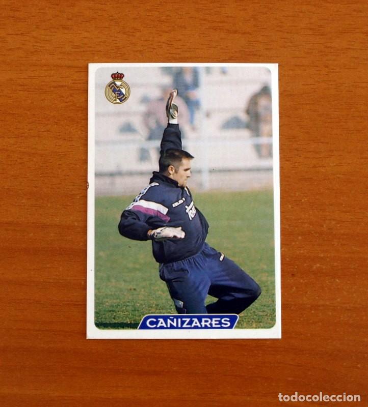 Cromos de F&uacute;tbol: Real Madrid - N&ordm; 4 Santiago Ca&ntilde;izares - Las Fichas de la Liga 95-96-1995-1996 -Mundicromo Sport