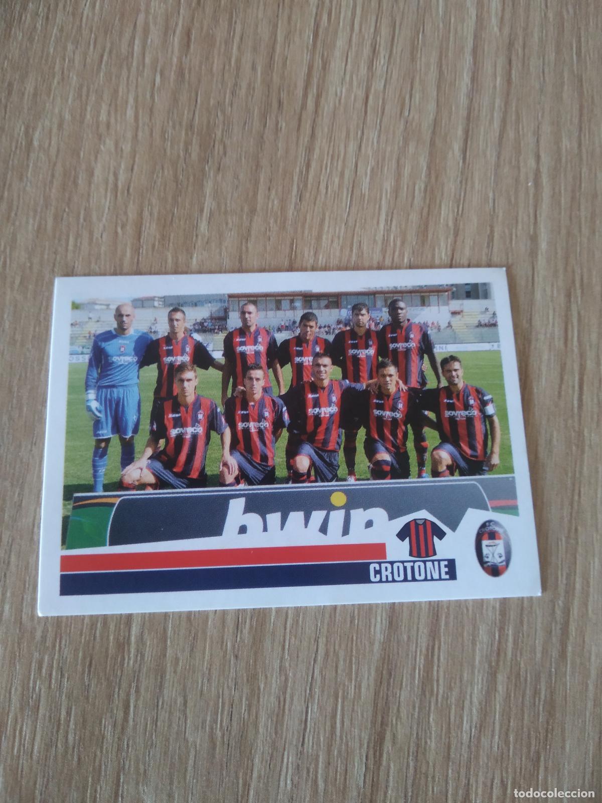 Cromos de F&uacute;tbol: 548 EQUIPO PLANTILLA CROTONE CROMO FUTBOL PANINI LIGA ITALIA 12-13 CALCIATORI 2012-2013