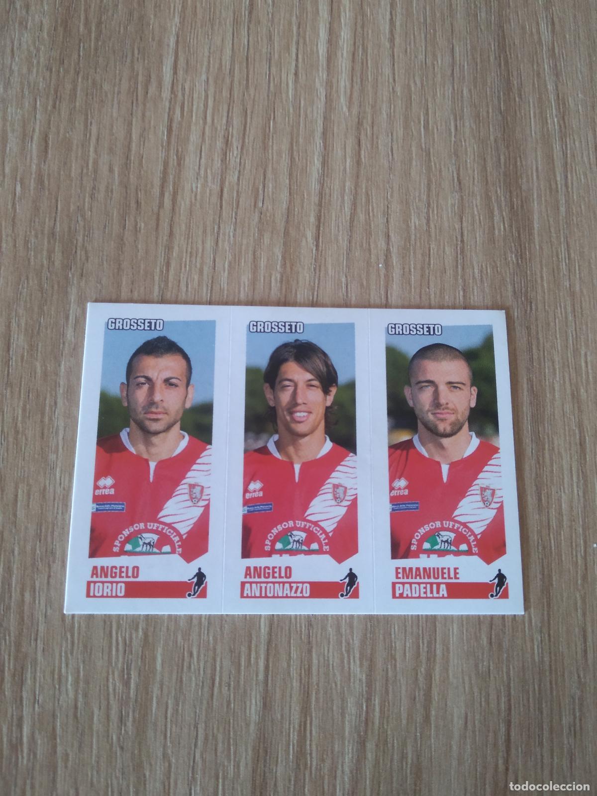 Cromos de F&uacute;tbol: 565 IORIO ANTONAZZO PADELLA GROSSETO CROMO FUTBOL PANINI LIGA ITALIA 12-13 CALCIATORI 2012-2013
