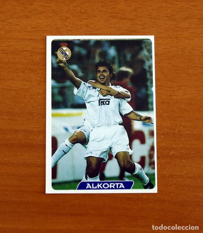 Cromos de F&uacute;tbol: Real Madrid - N&ordm; 8 Alkorta - Las Fichas de la Liga 95-96-1995-1996 -Mundicromo Sport