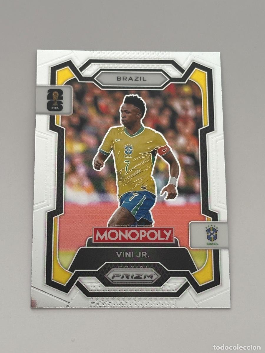 Cromos de f&uacute;tbol: 21. CROMO VINICIUS JR N 14 PRIZM MONOPOLY WORLD CUP 2026