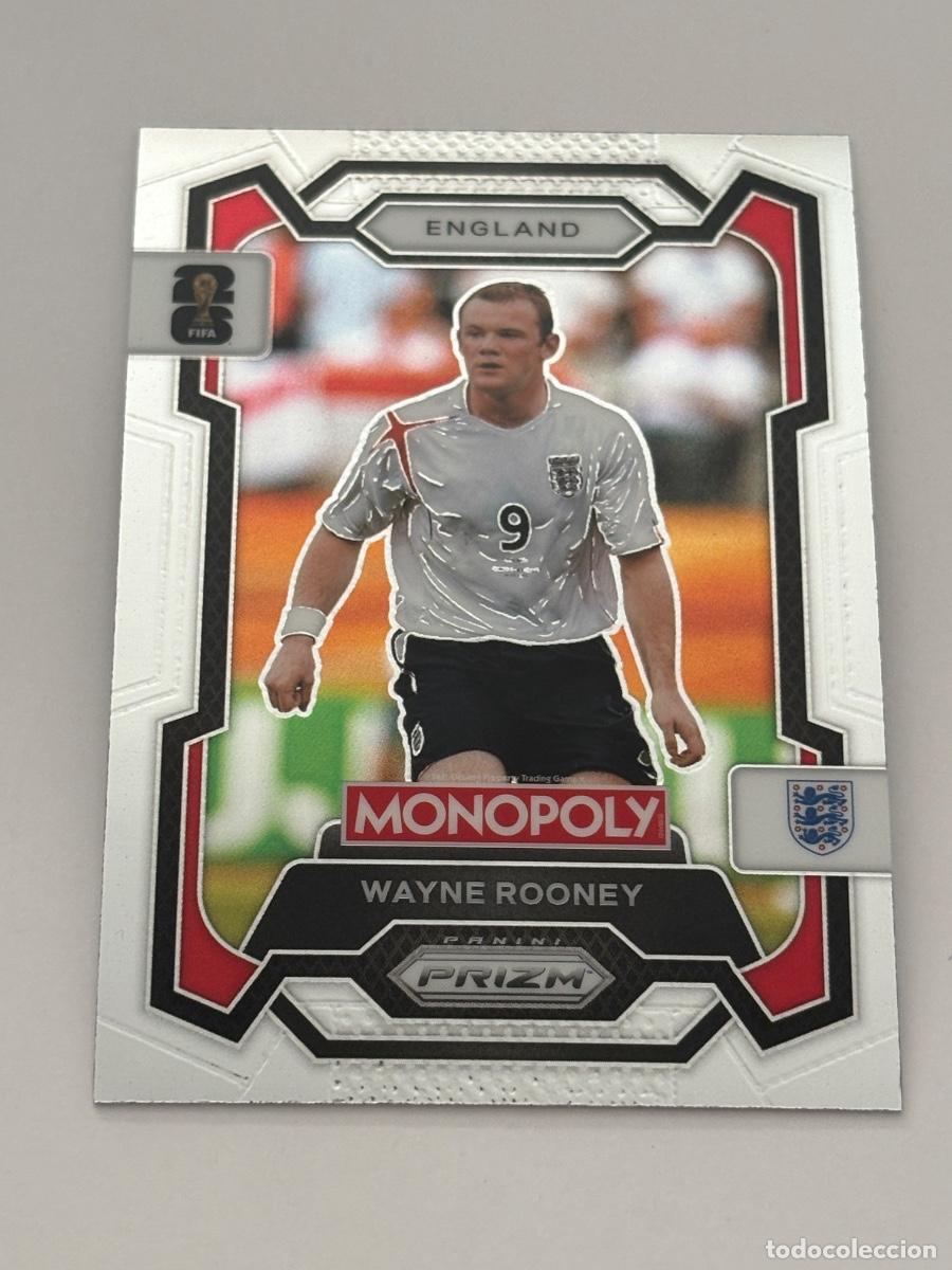 Cromos de f&uacute;tbol: 21. CROMO WAYNE ROONEY N 27 PRIZM MONOPOLY WORLD CUP 2026