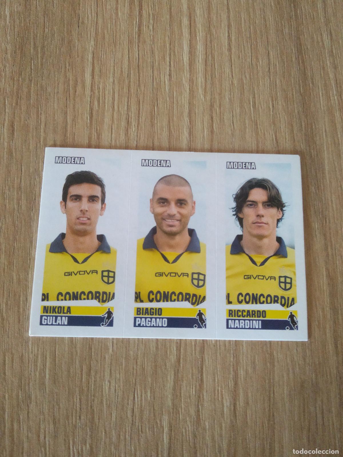Figurine di Calcio: 596 GULAN PAGANO NARDINI MODENA CROMO FUTBOL PANINI LIGA ITALIA 12-13 CALCIATORI 2012-2013