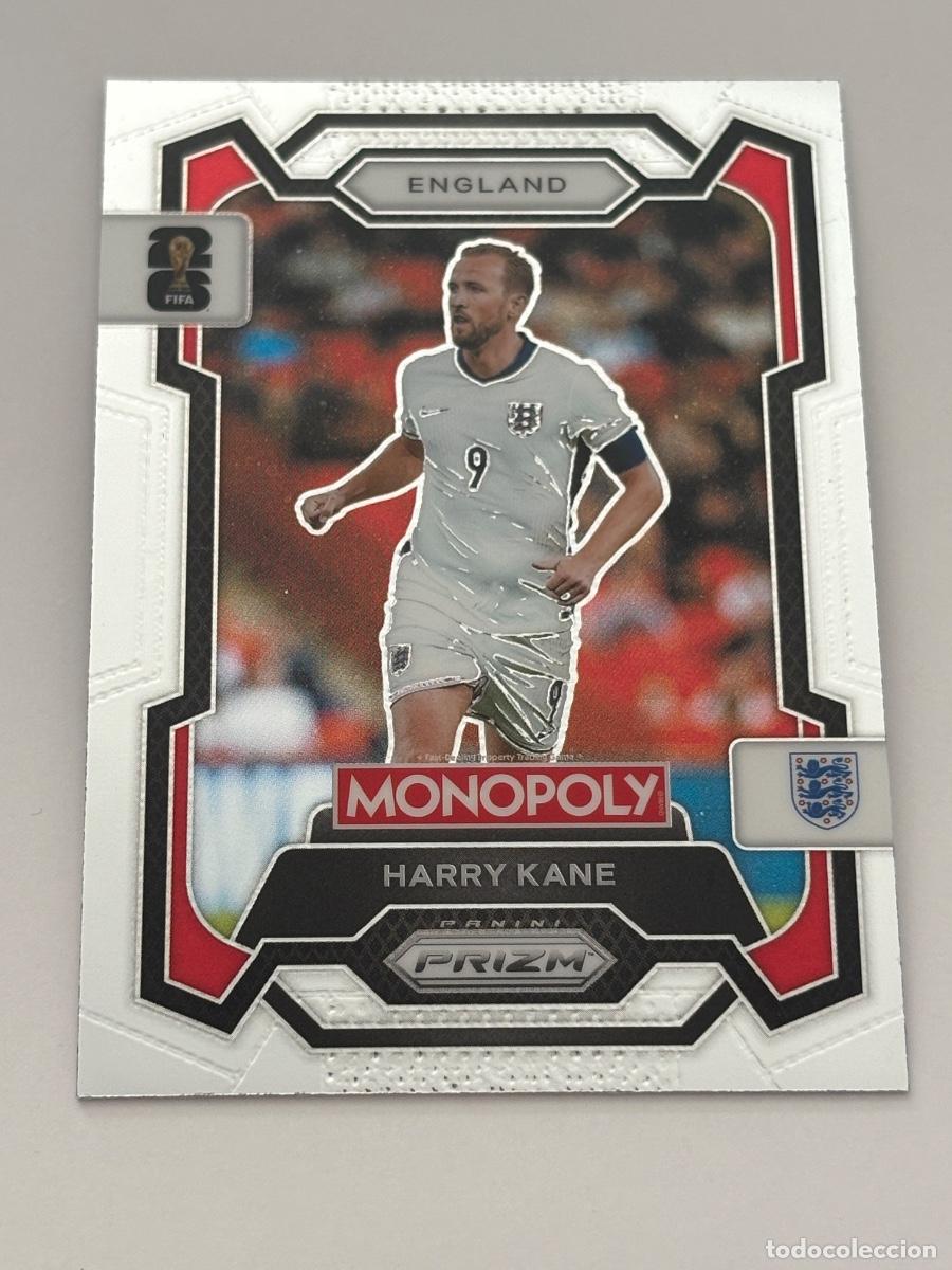 Figurine di Calcio: 21. CROMO HARRY KANE N 22 PRIZM MONOPOLY WORLD CUP 2026