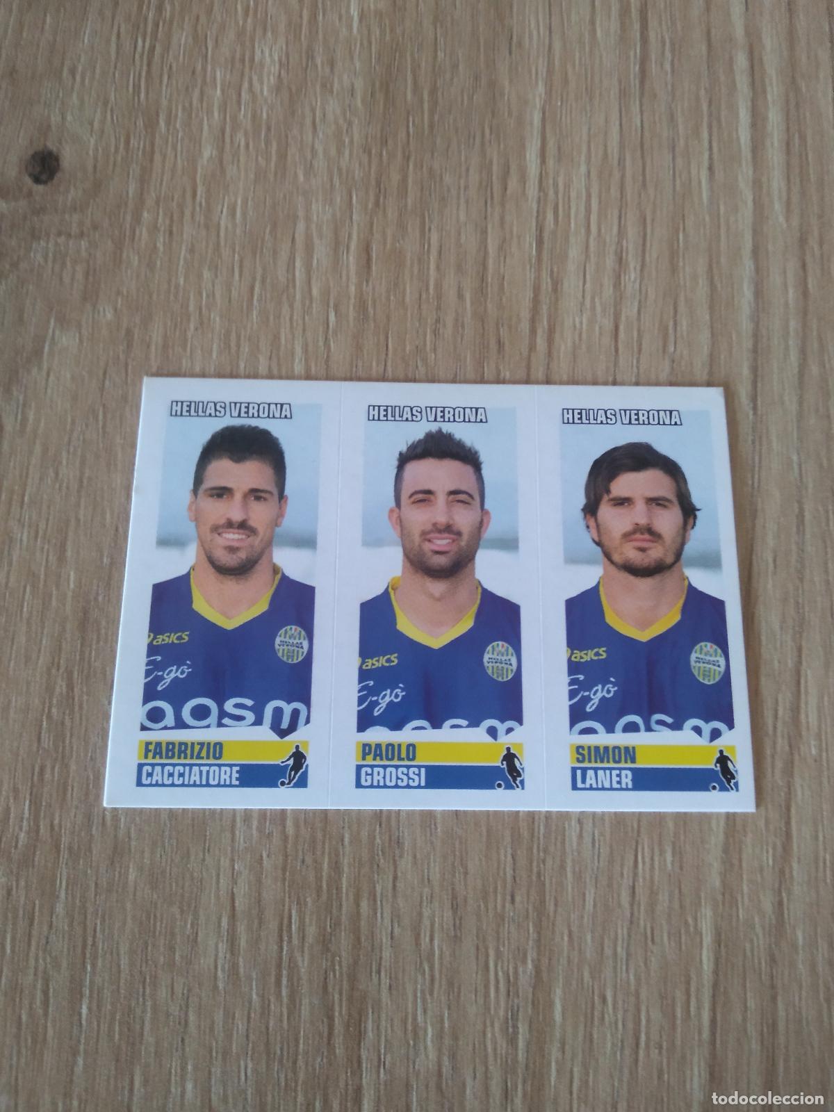 Figurine di Calcio: 663 CACCIATORE GROSSI LANER HELLAS VERONA CROMO FUTBOL PANINI LIGA ITALIA 12-13 CALCIATORI 2012-2013