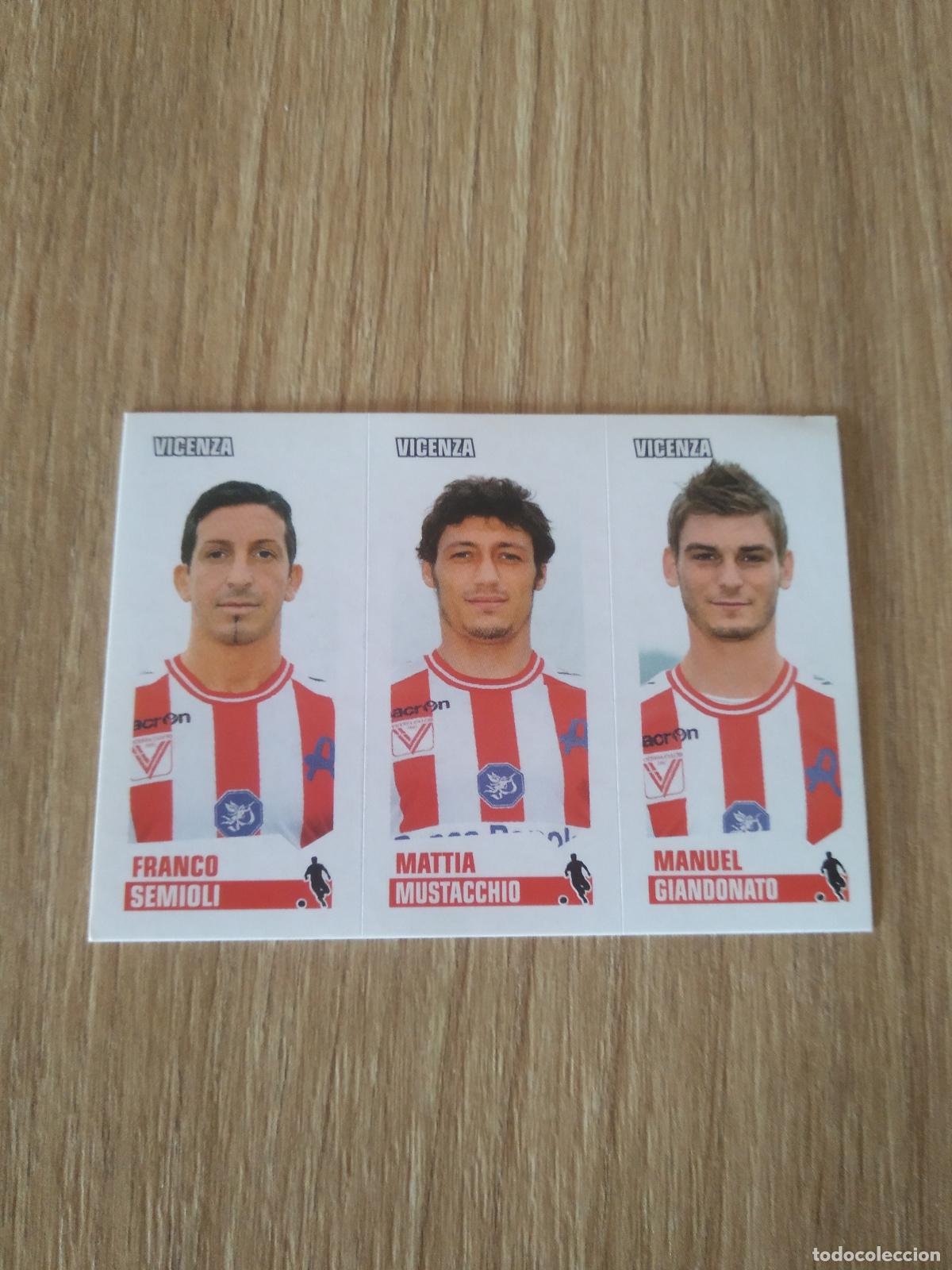 Fu&szlig;ball-Sticker: 672 SEMIOLI MUSTACCHIO GIANDONATO VICENZA CROMO FUTBOL PANINI LIGA ITALIA 12-13 CALCIATORI 2012-2013