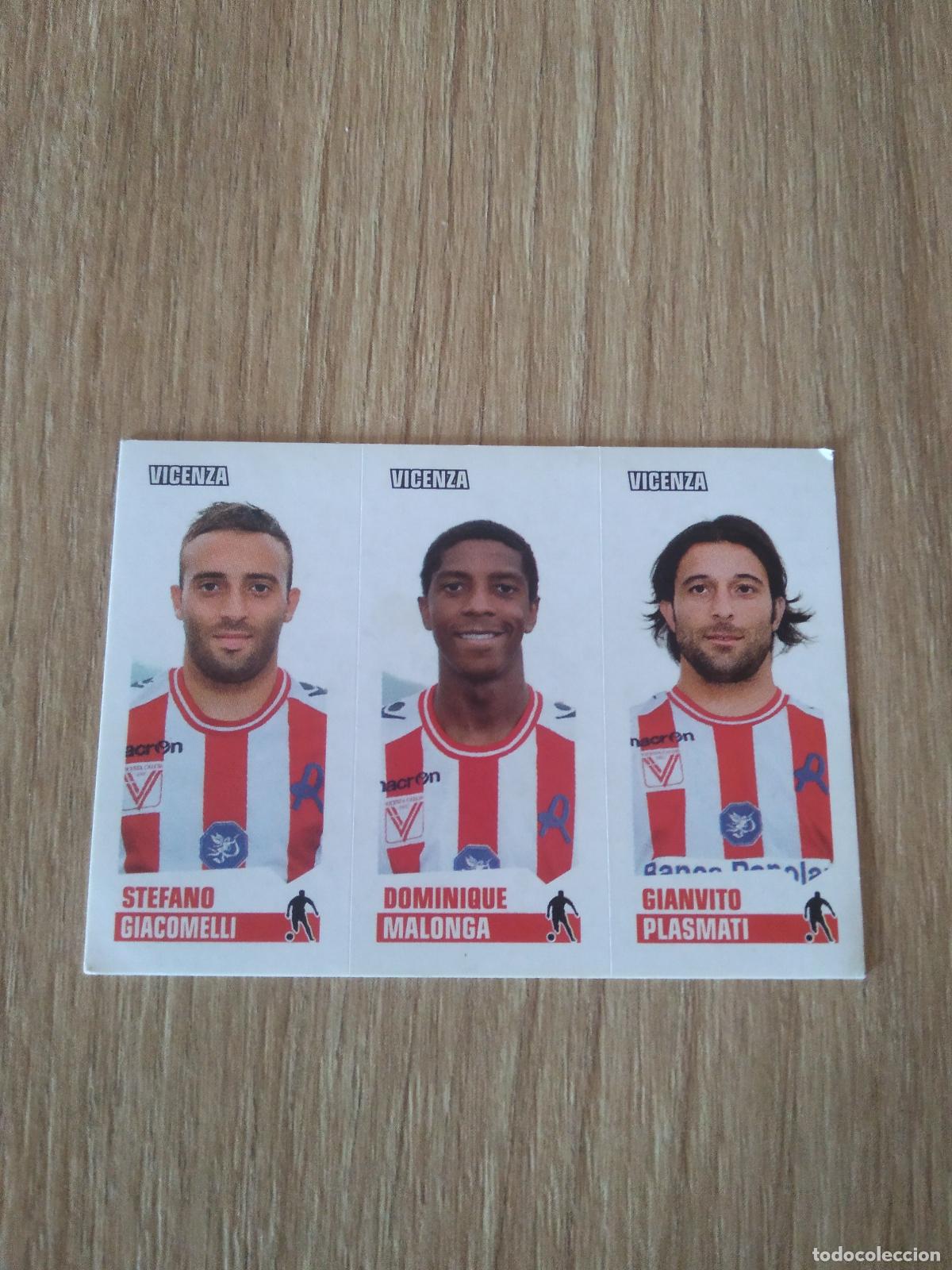 Fu&szlig;ball-Sticker: 674 GIACOMELLI MALONGA PLASMATI VICENZA CROMO FUTBOL PANINI LIGA ITALIA 12-13 CALCIATORI 2012-2013