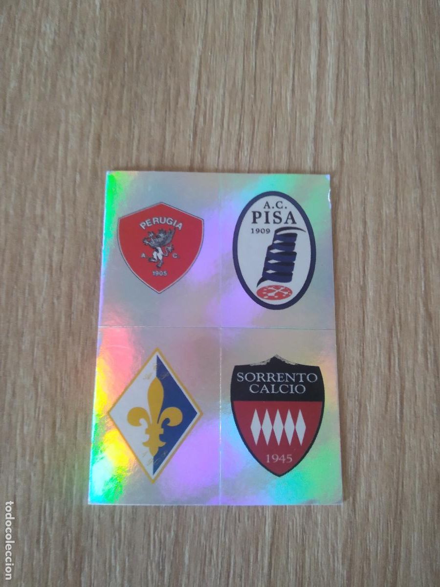 Fu&szlig;ball-Sticker: 697 ESCUDO PERUGIA PISA SORRENTO CALCIO CROMO FUTBOL PANINI LIGA ITALIA 12-13 CALCIATORI 2012-2013