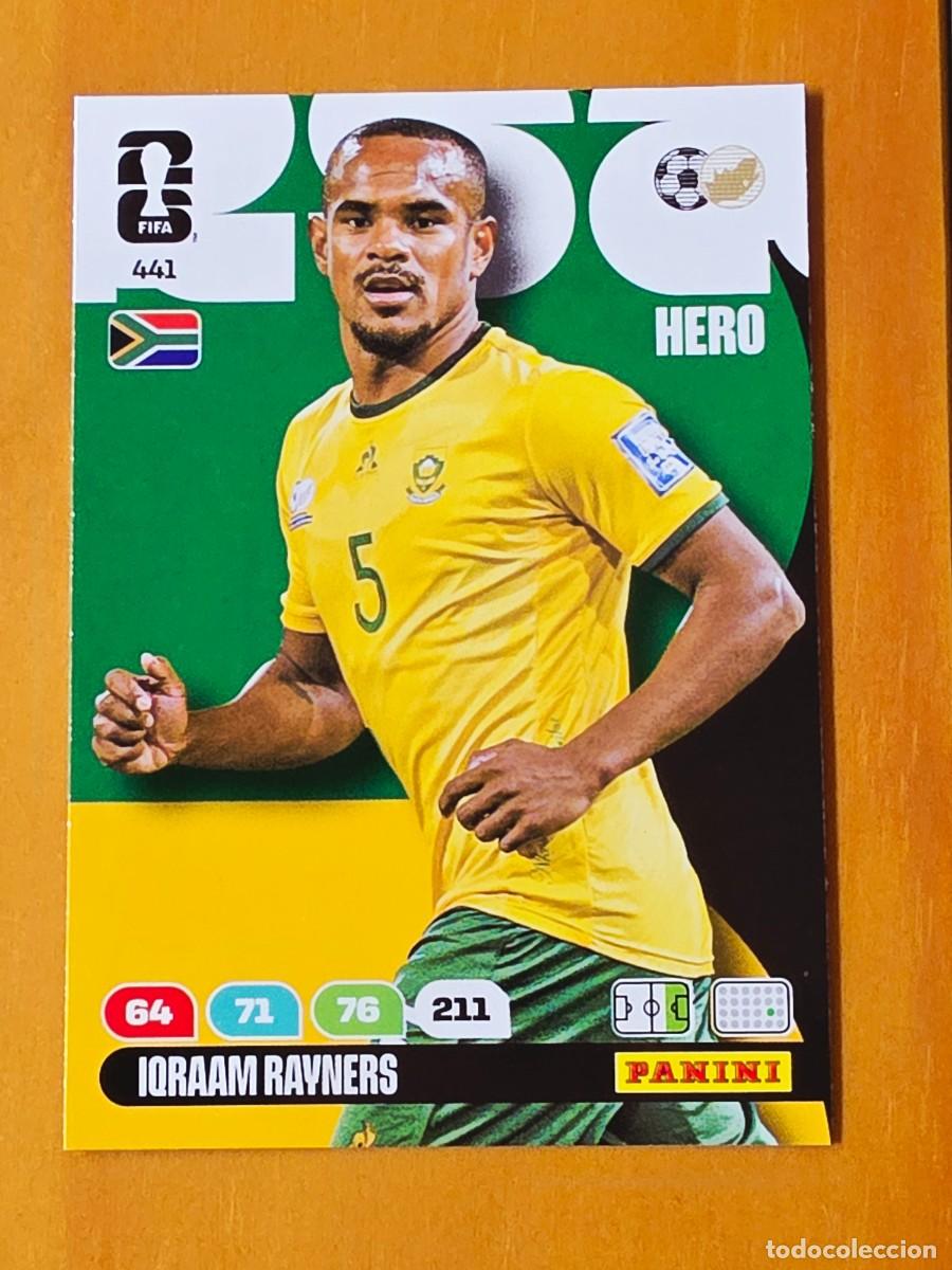 Football Stickers: 441 Iqraam Rayners, Hero, Sud&aacute;frica, Adrenalyn XL Fifa World Cup 2026 Mundial 26