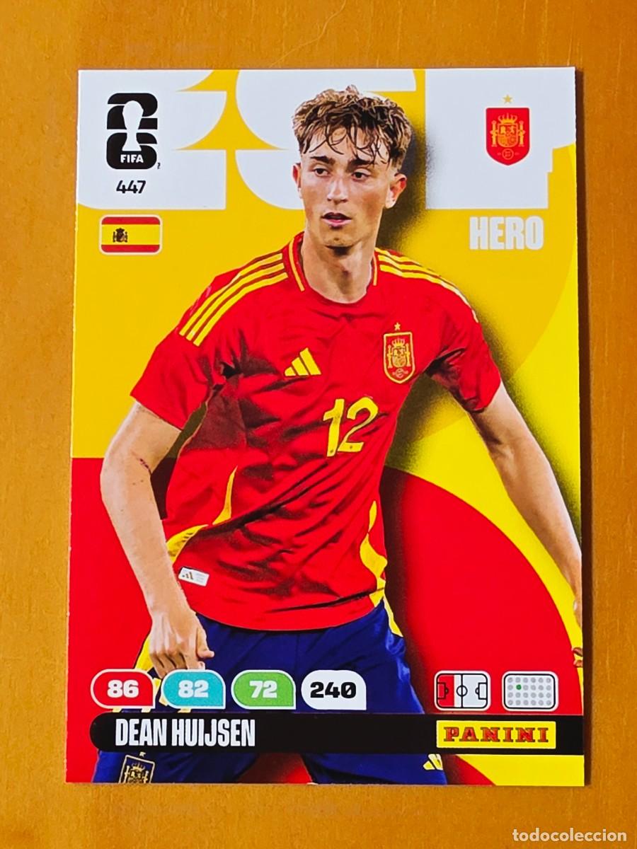 Football Stickers: 447 Dean Huijsen, Hero, Espa&ntilde;a, Adrenalyn XL Fifa World Cup 2026 Mundial 26