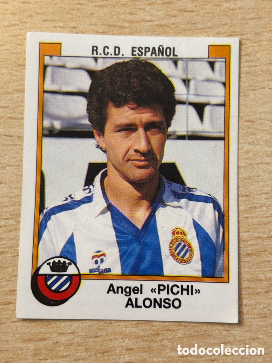 Cromos de F&uacute;tbol: # 133 Pichi Alonso RCD Espa&ntilde;ol Panini Futbol 88 sin pegar