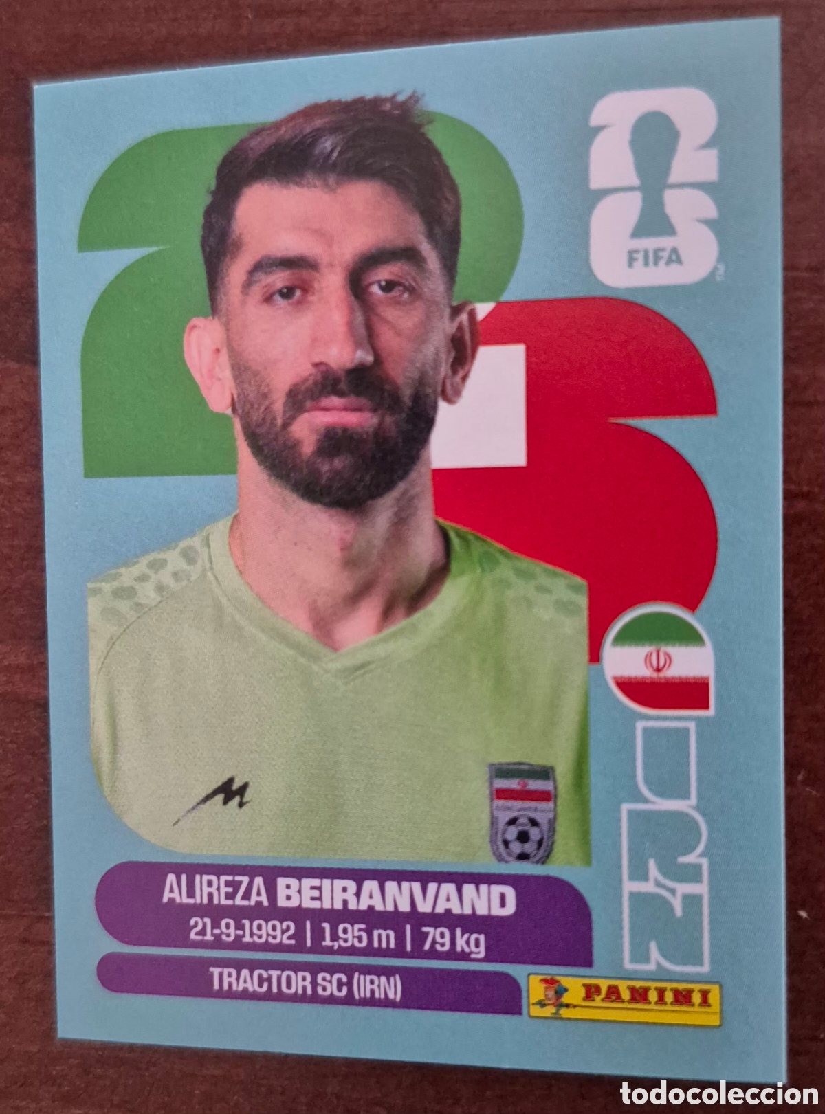 Cromos de F&uacute;tbol: FIFA WORLD CUP 2026 - IRAN N&deg;2 BEIRANVAND