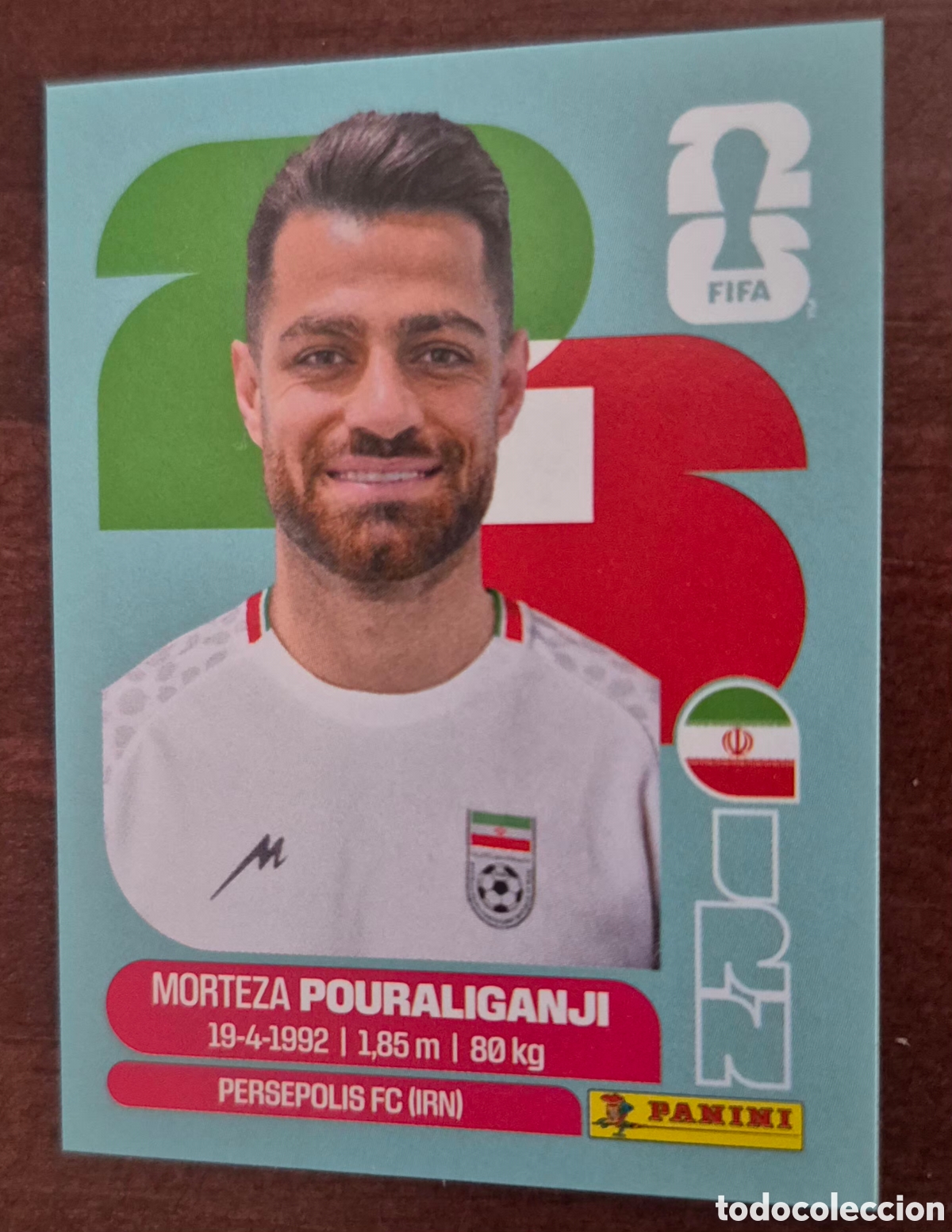 Cromos de F&uacute;tbol: FIFA WORLD CUP 2026 - IRAN N&deg;3 POURALIGANJI
