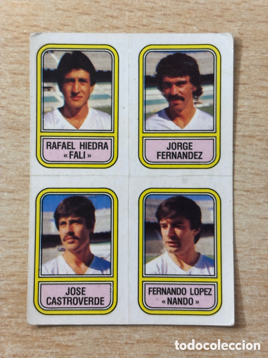 Cromos de F&uacute;tbol: # 361 Fali Castroverde Fernandez Nando Futbol 82 Panini sin pegar