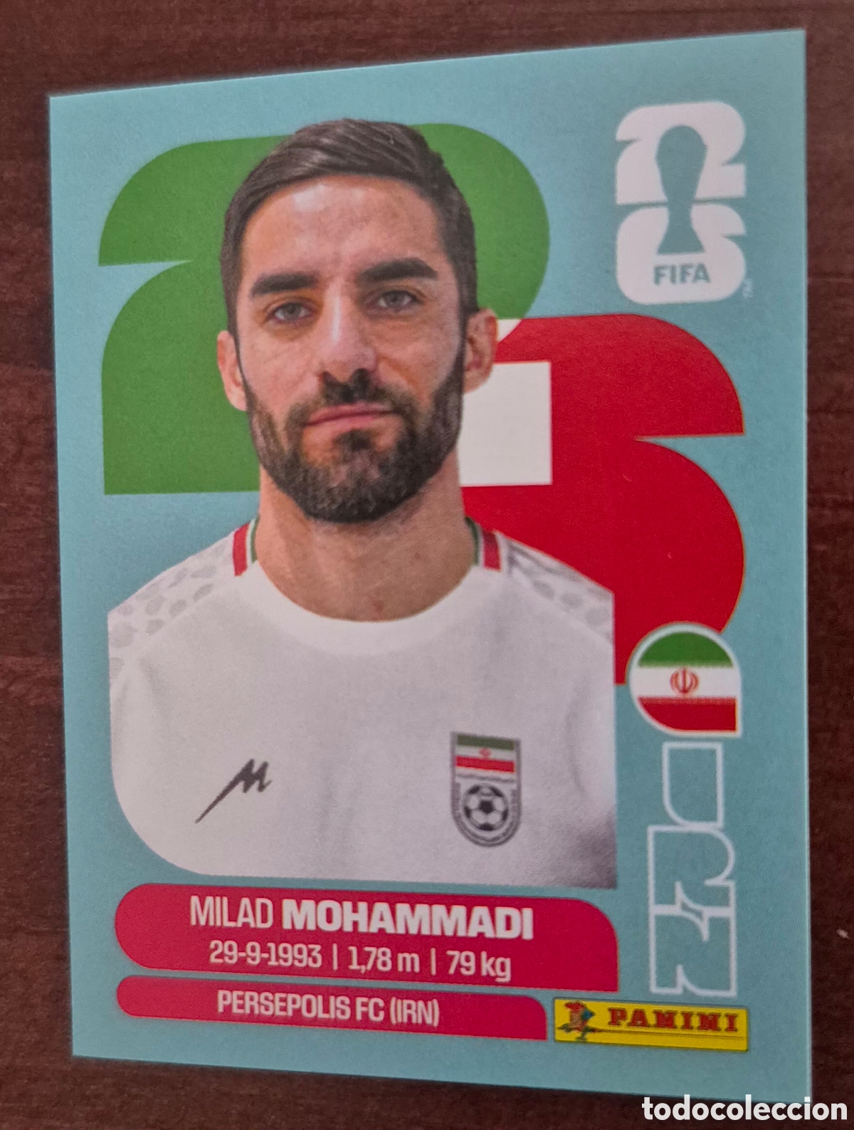 Football Stickers: FIFA WORLD CUP 2026 - IRAN N&deg;5 MOHAMMADI