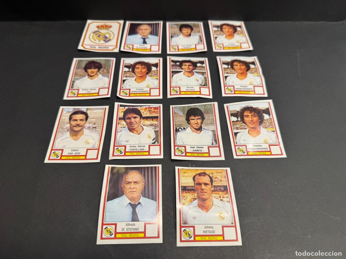 Cromos de F&uacute;tbol: REAL MADRID LOTE DE CROMOS FUTBOL 1983 PANINI PANRICO NUNCA PEGADOS / COMPRA MIN&Iacute;MA 5 &euro;