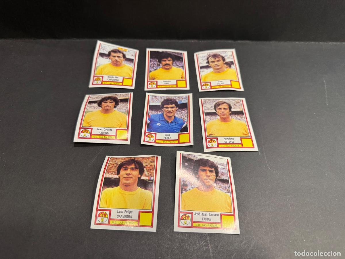 Cromos de F&uacute;tbol: U.D. LAS PALMAS LOTE DE CROMOS FUTBOL 1983 PANINI PANRICO NUNCA PEGADOS / COMPRA MIN&Iacute;MA 5 &euro;