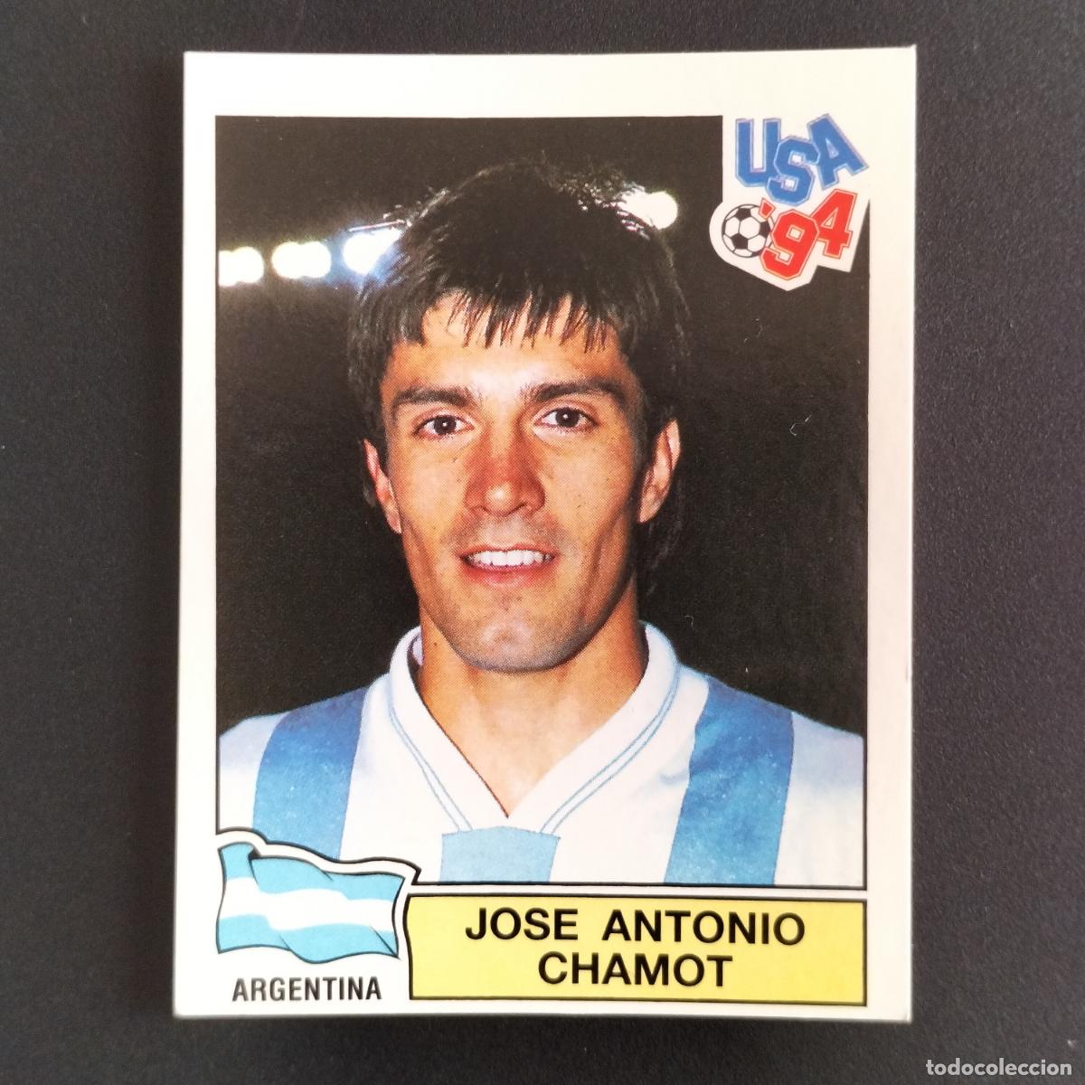 Cromos de F&uacute;tbol: 246 JOSE ANTONIO CHAMOT ARGENTINA CROMOS WORLD CUP MUNDIAL FUTBOL USA 94 U.S.A. 1994