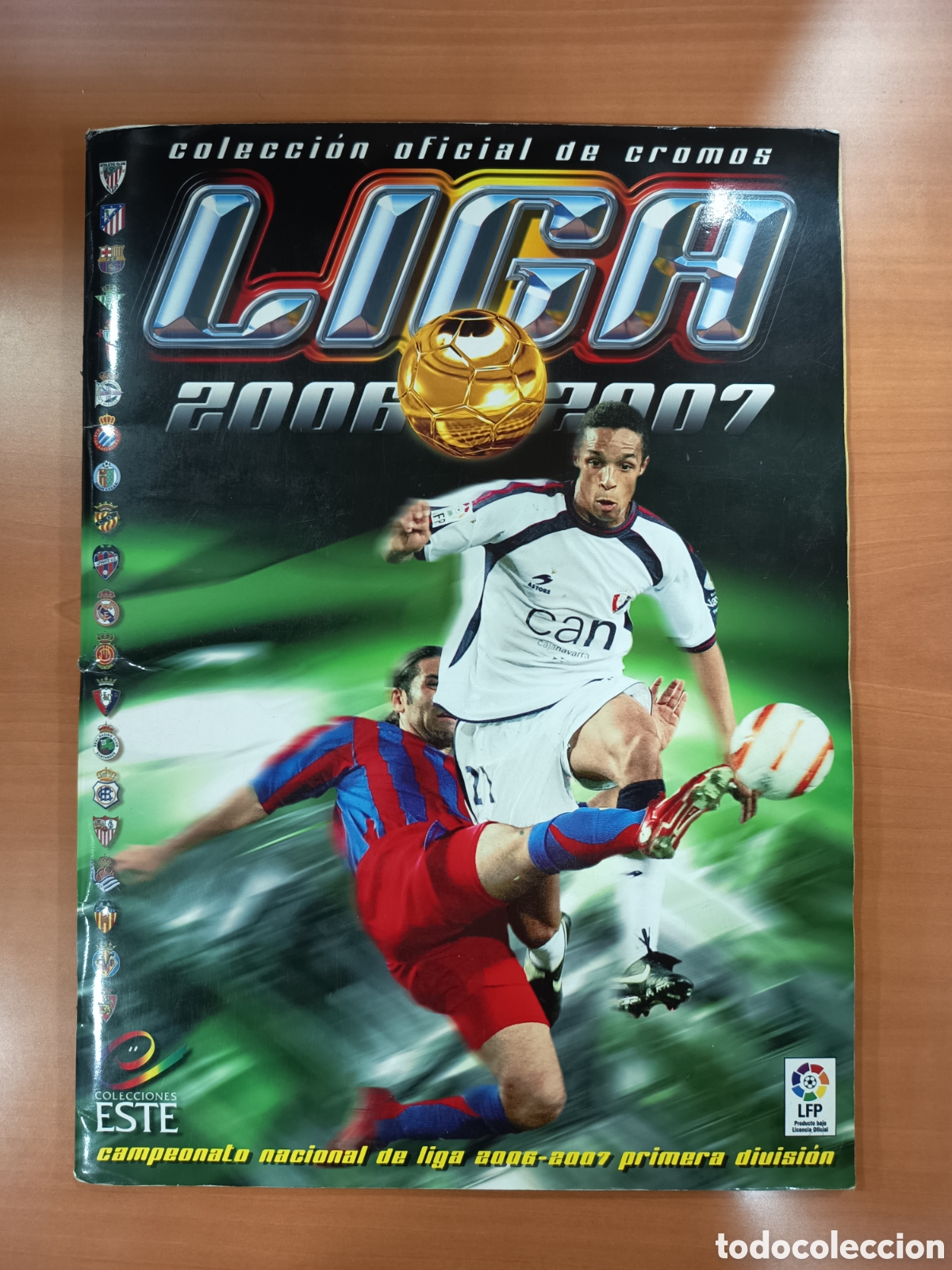 Cromos de f&uacute;tbol: &Aacute;lbum Colecciones Este 2006-07 casi completo 538 cromos de 546 (leer descripci&oacute;n)