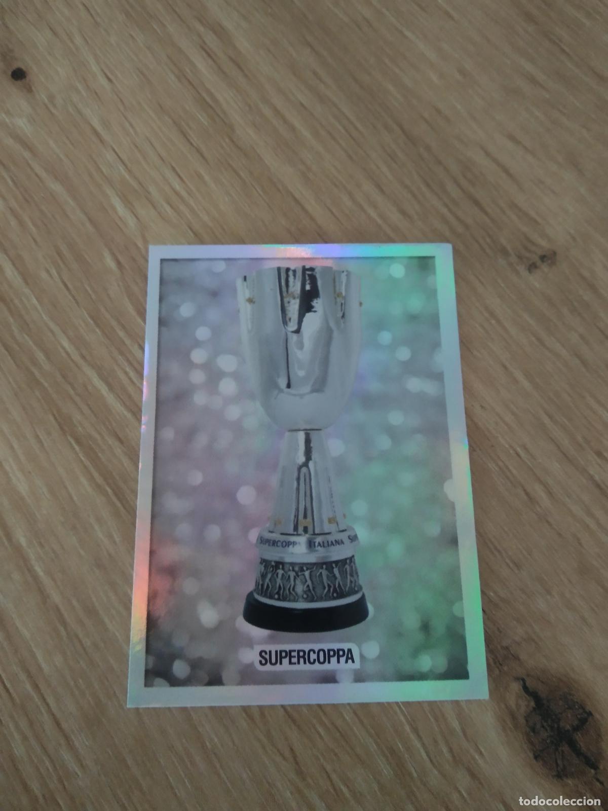Cromos de F&uacute;tbol: 4 copa trofeo CROMO FUTBOL PANINI LIGA ITALIA 19-20 CALCIATORI 2019-2020