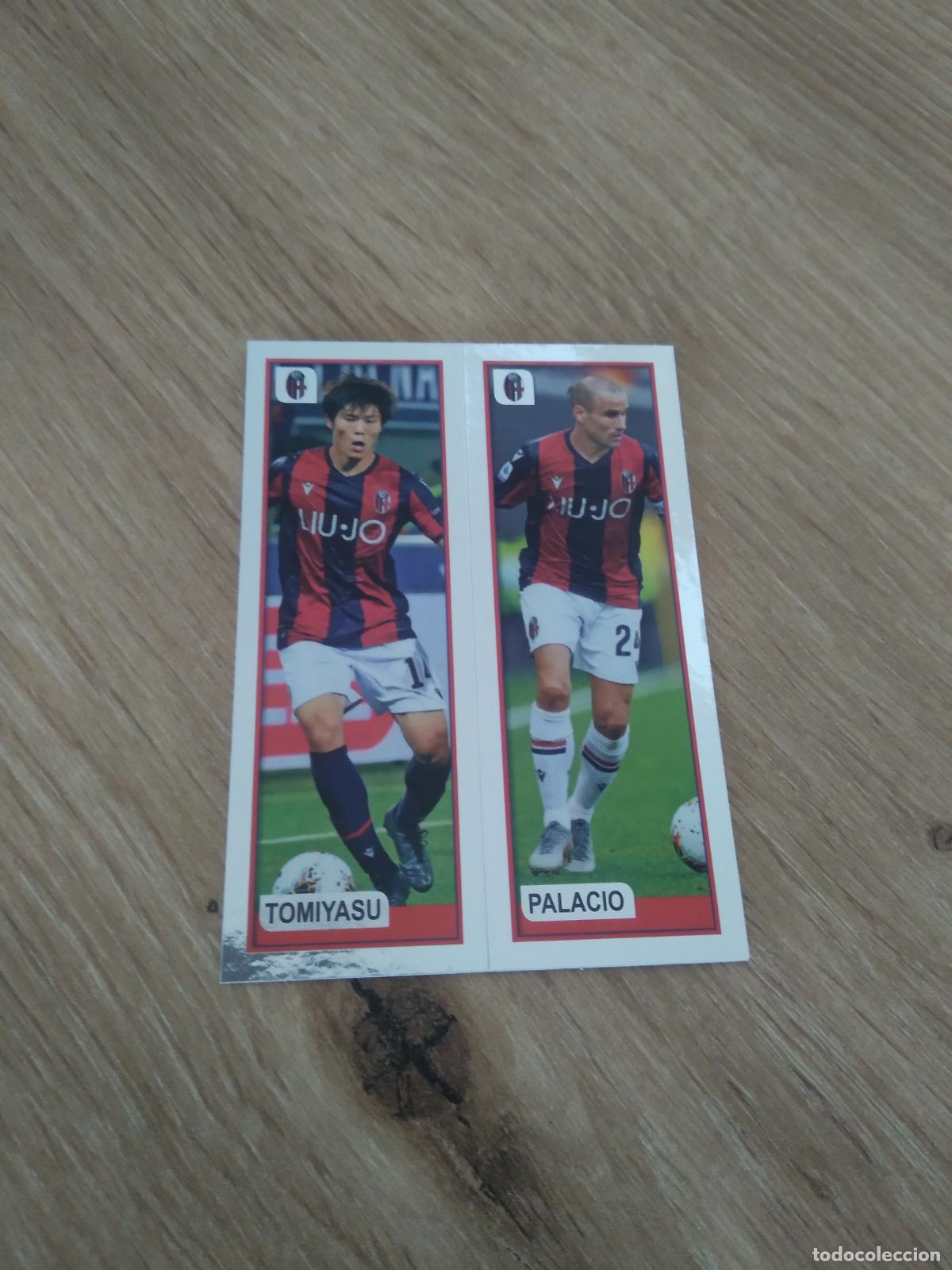 Cromos de f&uacute;tbol: 60 TOMIYASU PALACIO BOLOGNA CROMO FUTBOL PANINI LIGA ITALIA 19-20 CALCIATORI 2019-2020