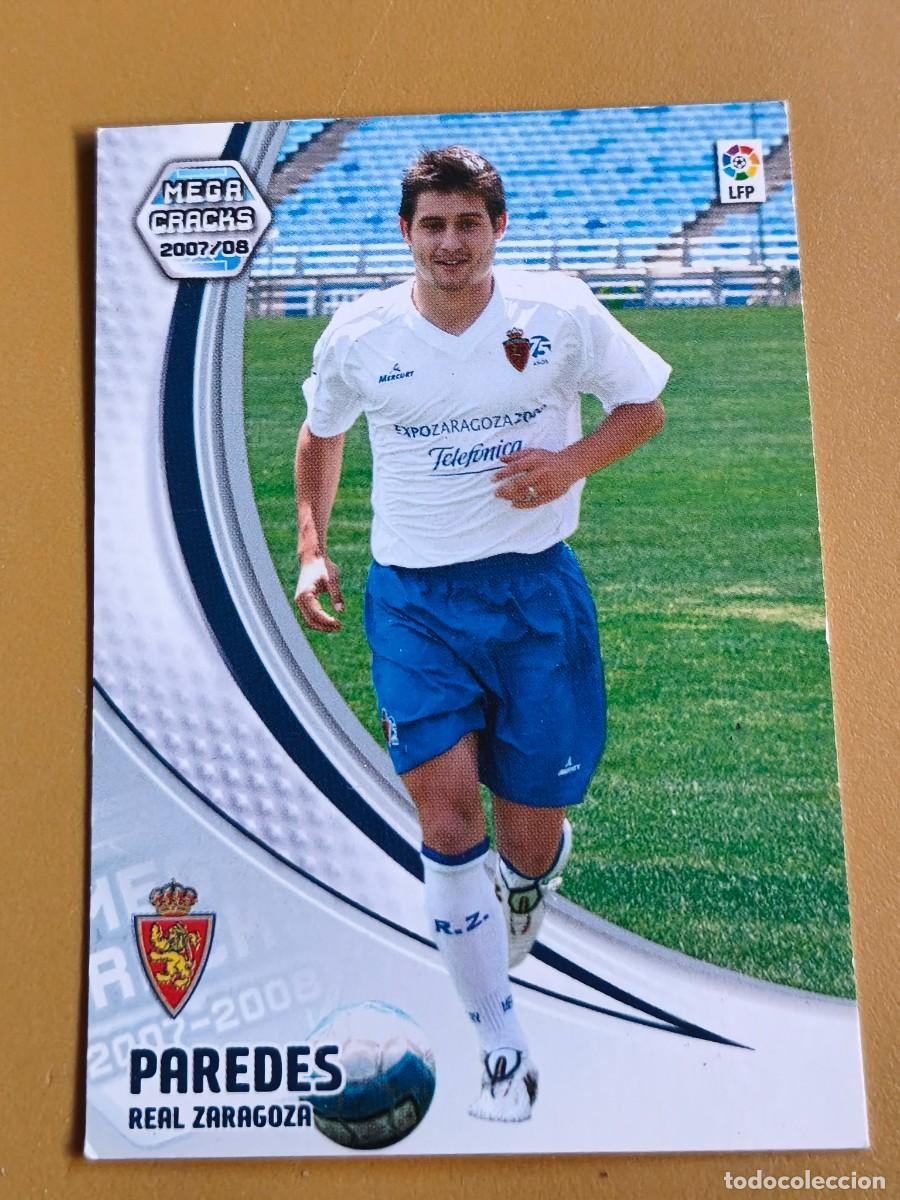 Cromos de f&uacute;tbol: paredes, 2007 08 megacracks. nuevo fichaje