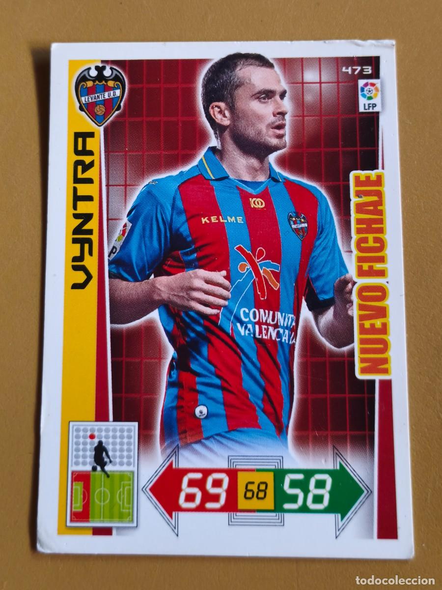 Cromos de f&uacute;tbol: vyntra, 2012 13 nuevo fichaje