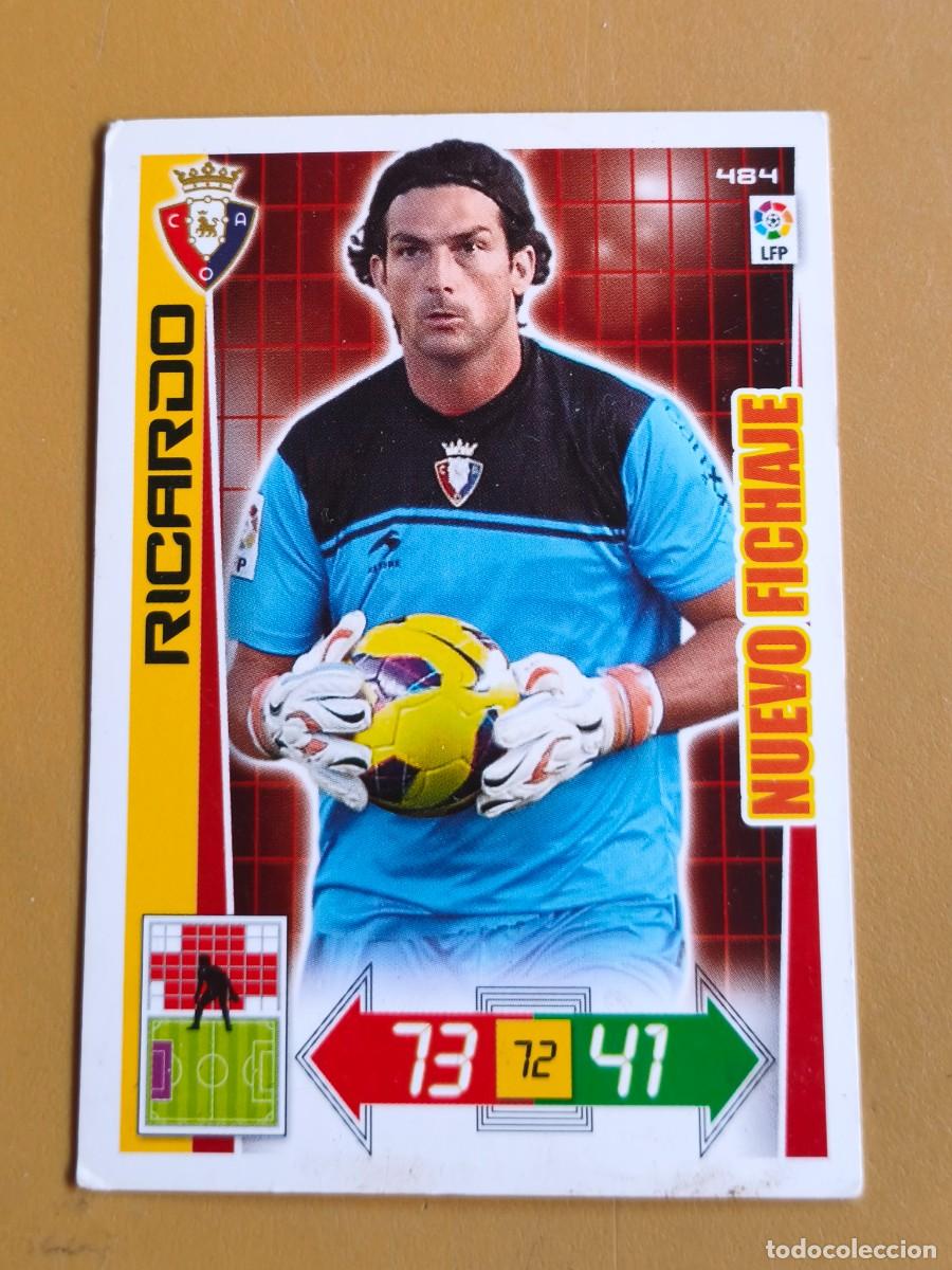 Cromos de f&uacute;tbol: ricardo, 2012 13 nuevo fichaje