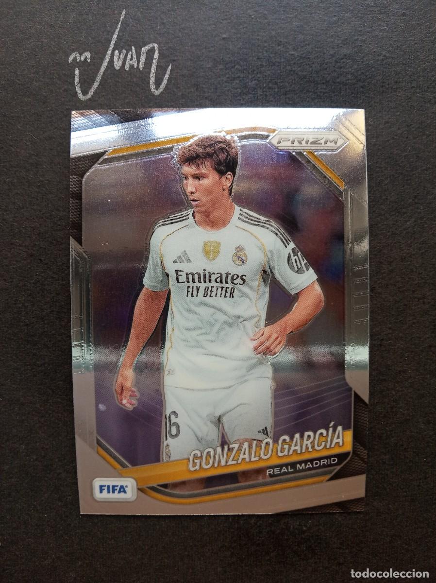 Cromos de f&uacute;tbol: N&ordm; 180 GONZALO GARCIA REAL MADRID ESPA&Ntilde;A ⚽ PANINI &reg; PRIZM FIFA CLUB WORLD CUP 2025 2026 25 26 NUEVO