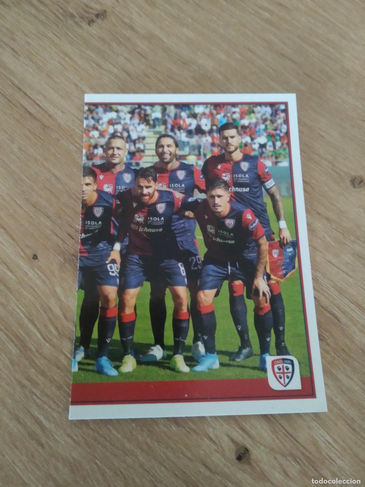 Figurine di Calcio: 116 EQUIPO PLANTILLA CAGLIARI CROMO FUTBOL PANINI LIGA ITALIA 19-20 CALCIATORI 2019-2020