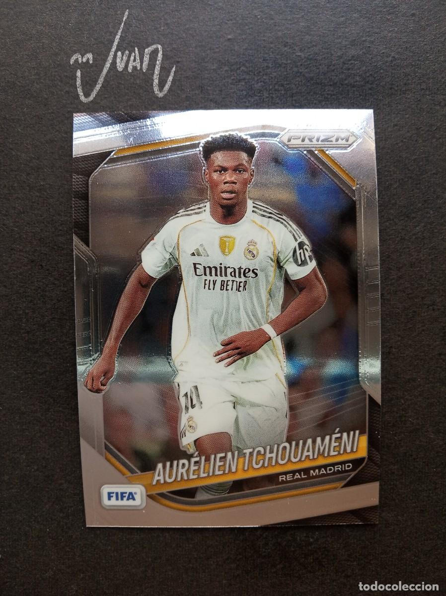 Figurine di Calcio: N&ordm; 182 TCHOUAMENI REAL MADRID FRANCIA ⚽ PANINI &reg; PRIZM FIFA CLUB WORLD CUP 2025 2026 25 26 NUEVO