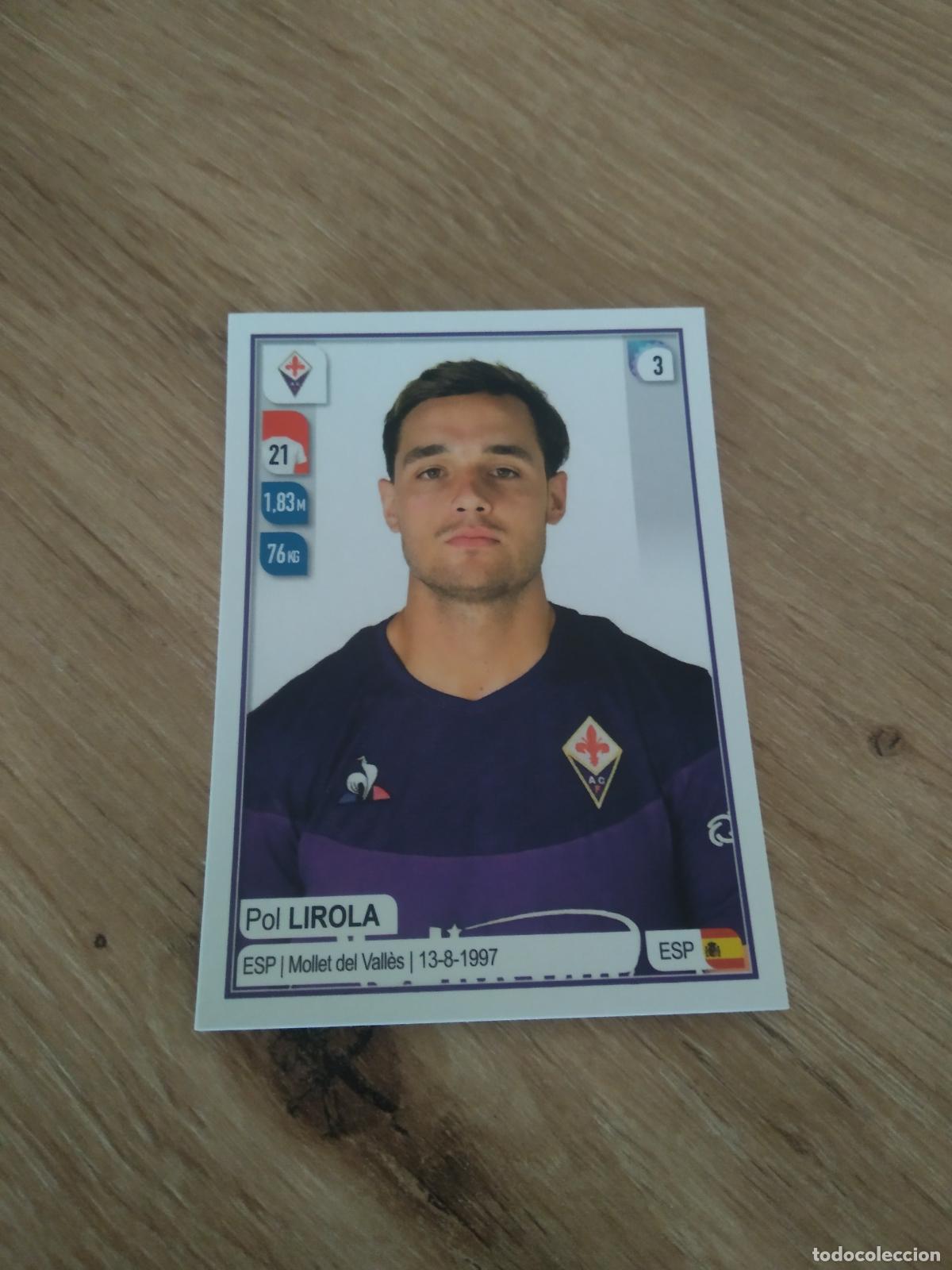 Figurine di Calcio: 124 POL LIROLA FIORENTINA CROMO FUTBOL PANINI LIGA ITALIA 19-20 CALCIATORI 2019-2020