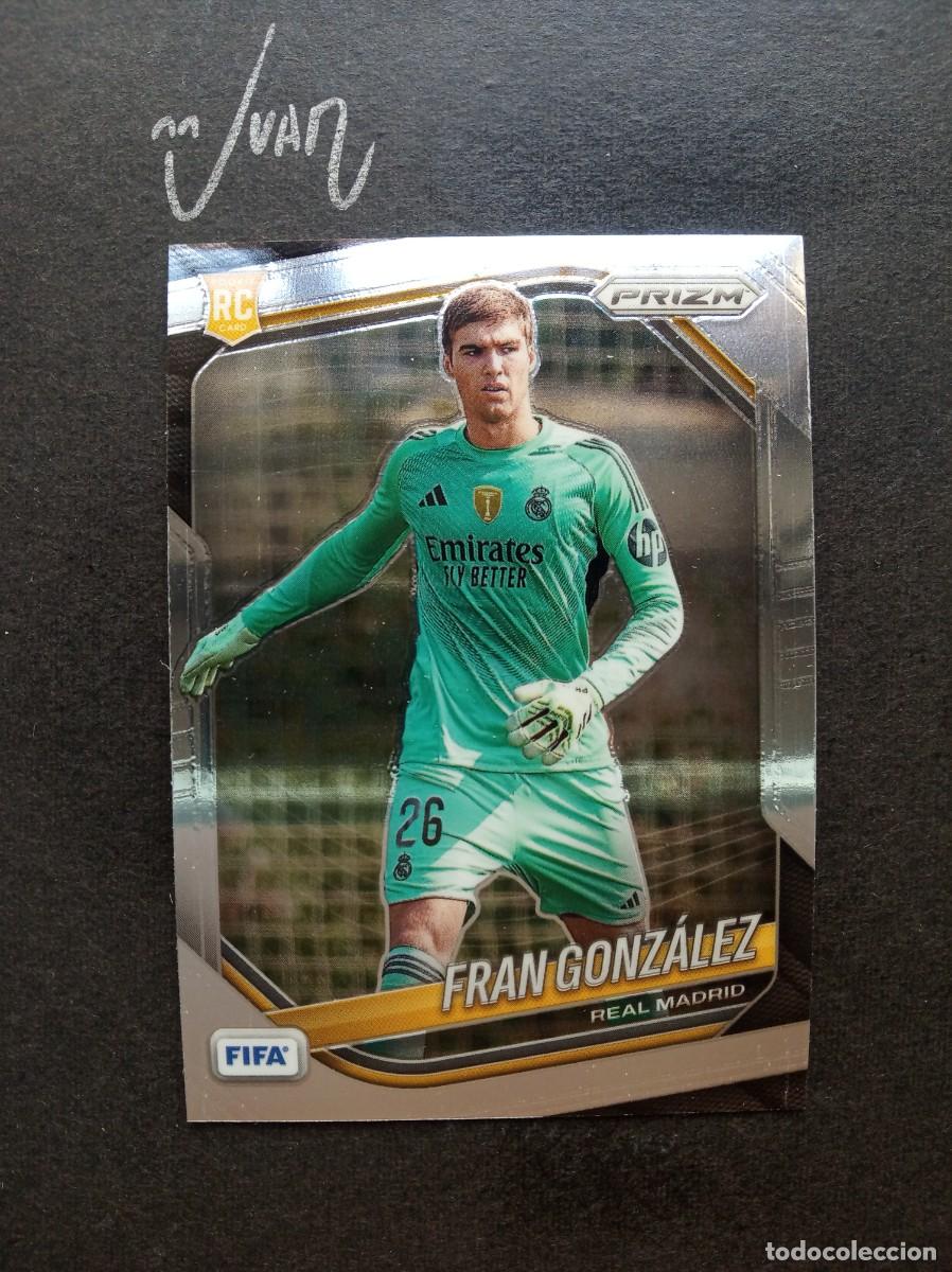 Cromos de F&uacute;tbol: N&ordm; 184 ROOKIE FRAN GONZALEZ REAL MADRID ⚽ PANINI &reg; PRIZM FIFA CLUB WORLD CUP 2025 2026 25 26 NUEVO