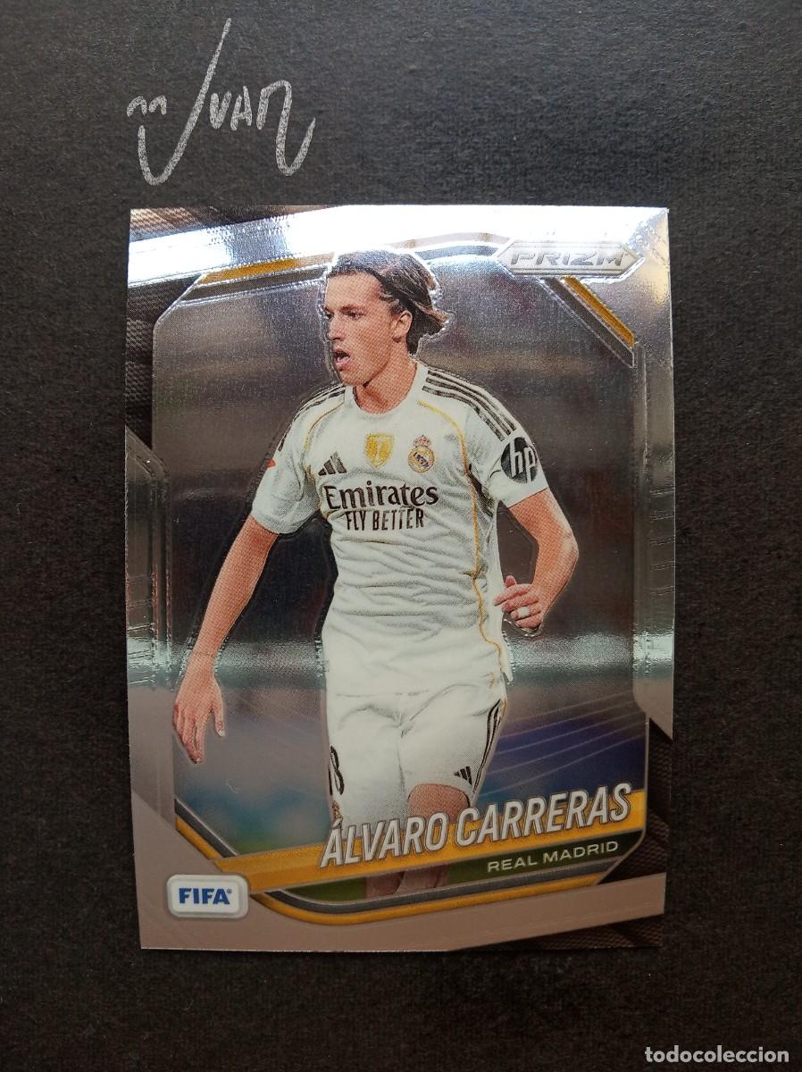 Cromos de F&uacute;tbol: N&ordm; 189 ALARO CARRERAS REAL MADRID ESPA&Ntilde;A ⚽ PANINI &reg; PRIZM FIFA CLUB WORLD CUP 2025 2026 25 26 NUEVO