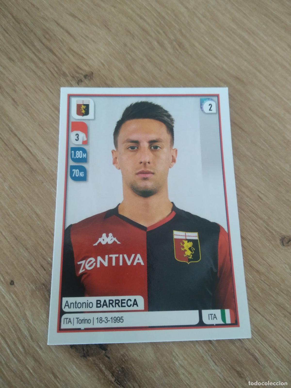 Cromos de F&uacute;tbol: 156 BARRECA GENOA CROMO FUTBOL PANINI LIGA ITALIA 19-20 CALCIATORI 2019-2020