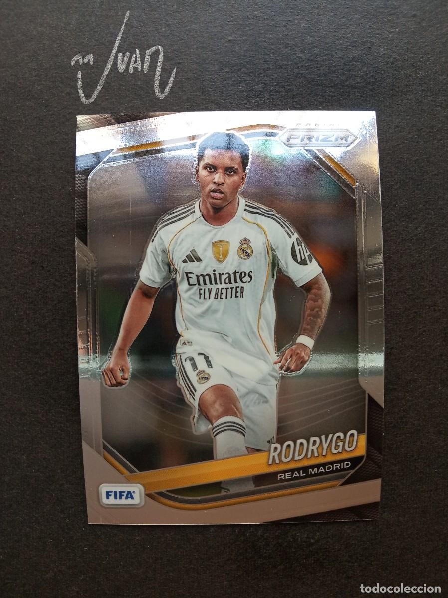 Cromos de F&uacute;tbol: N&ordm; 192 RODRYGO REAL MADRID BRASIL ⚽ PANINI &reg; PRIZM FIFA CLUB WORLD CUP 2025 2026 25 26 NUEVO