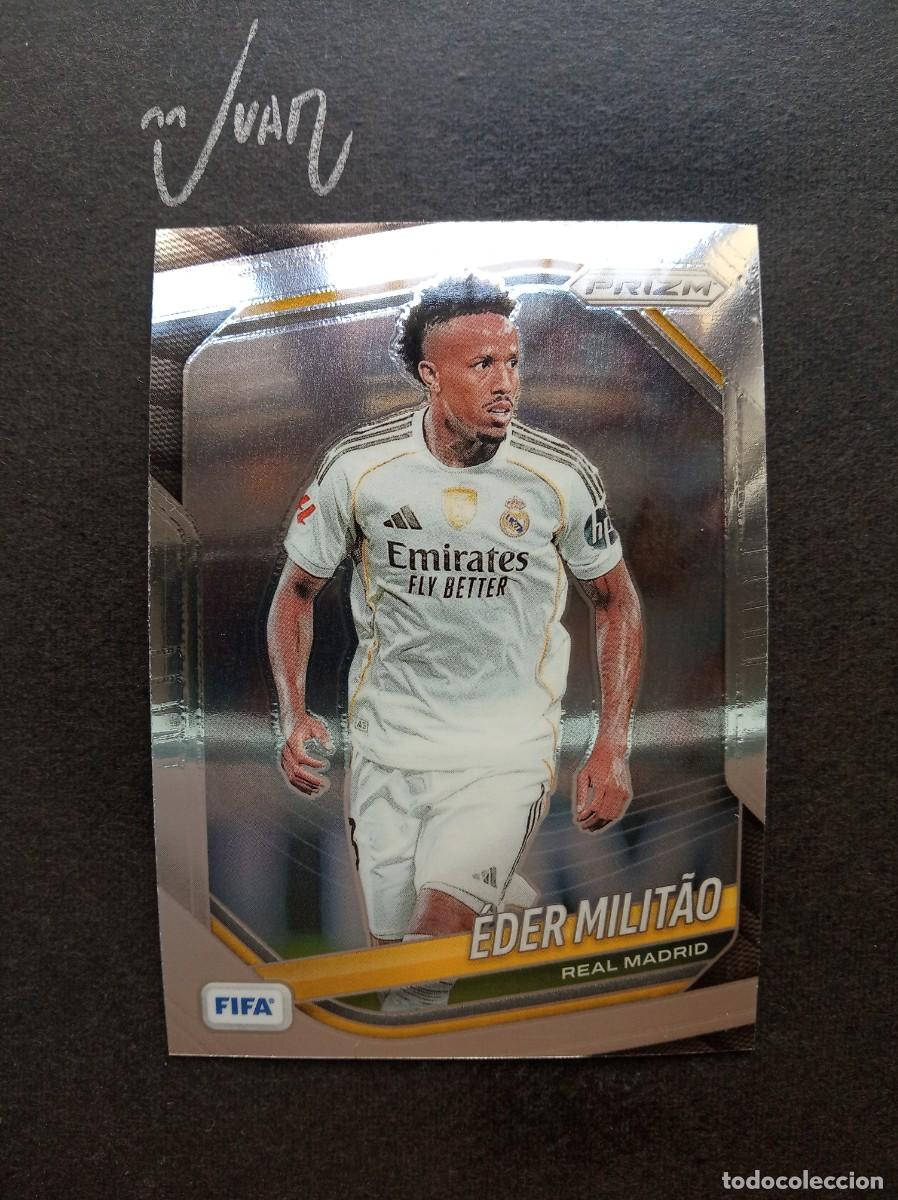 Cromos de F&uacute;tbol: N&ordm; 193 EDER MILITAO REAL MADRID BRASIL ⚽ PANINI &reg; PRIZM FIFA CLUB WORLD CUP 2025 2026 25 26 NUEVO