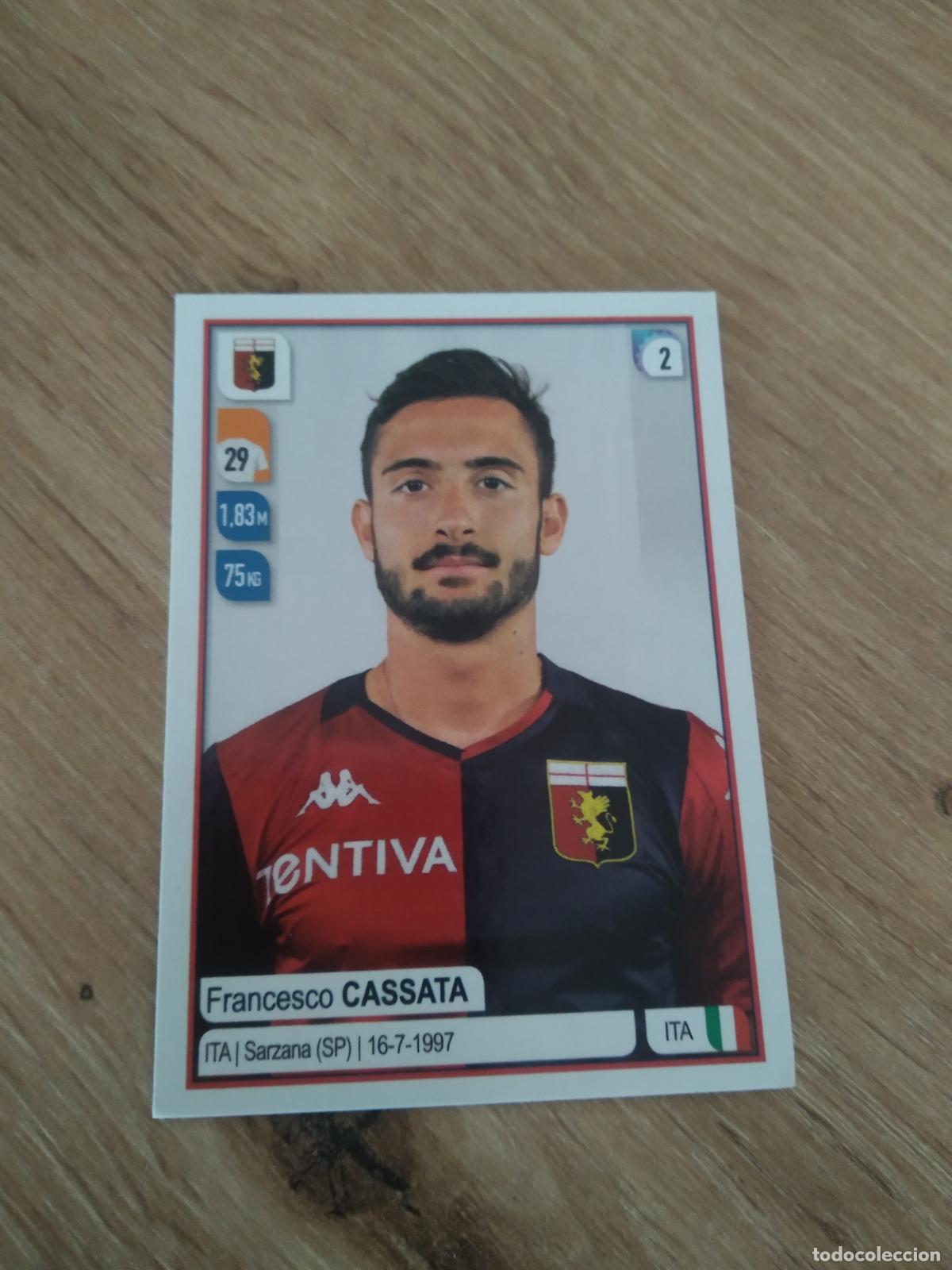 Cromos de F&uacute;tbol: 161 FRANCESCO CASSATA GENOA CROMO FUTBOL PANINI LIGA ITALIA 19-20 CALCIATORI 2019-2020