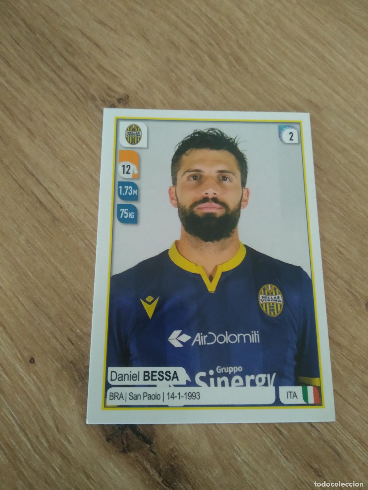 Cromos de F&uacute;tbol: 191 DANIEL BESSA HELLAS VERONA CROMO FUTBOL PANINI LIGA ITALIA 19-20 CALCIATORI 2019-2020