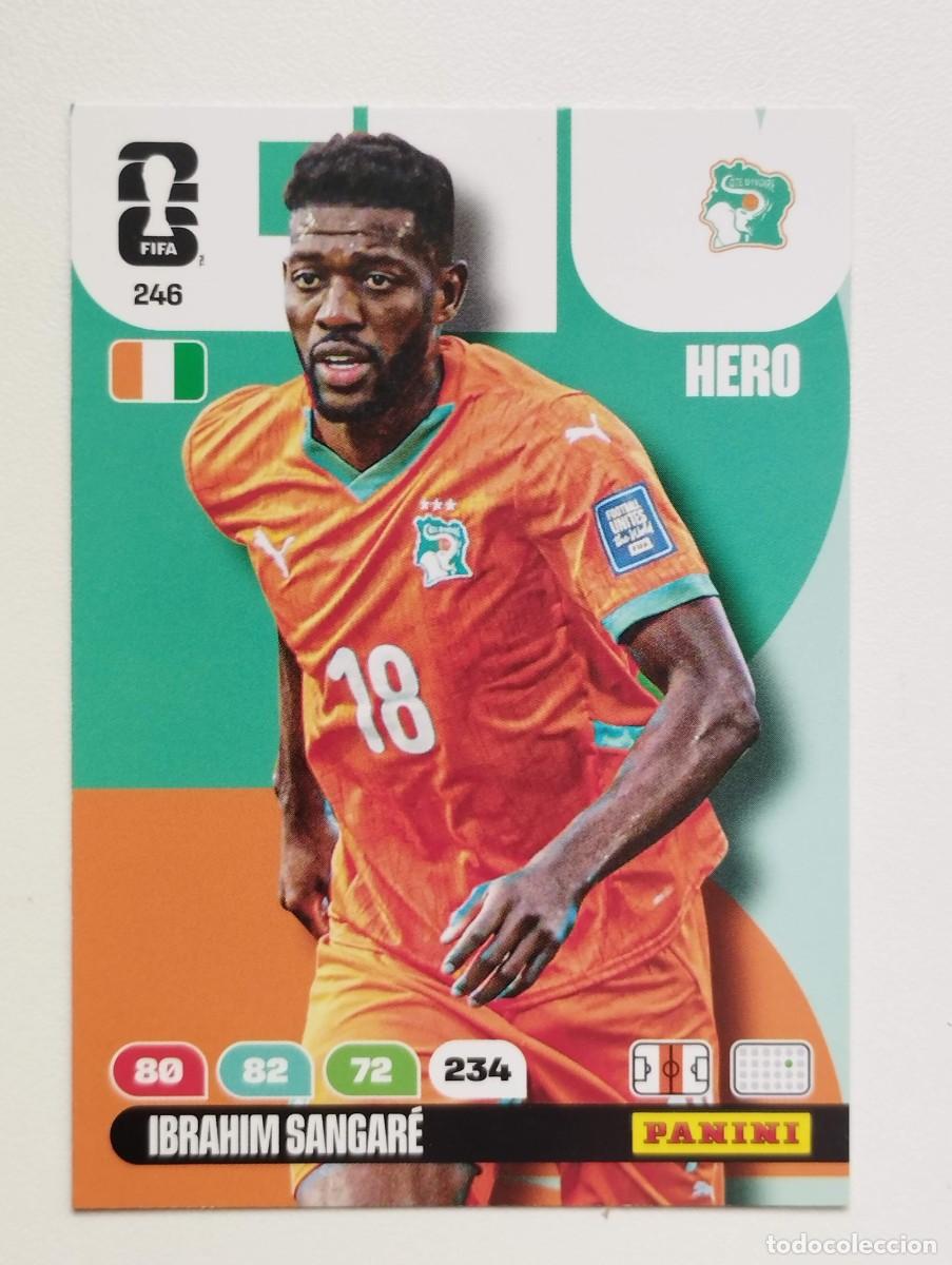 Cromos de F&uacute;tbol: CROMO CARD ADRENALYN MUNDIAL WORLD CUP 2026 HERO 246 IBRAHIM SANGARE COSTA DE MARFIL
